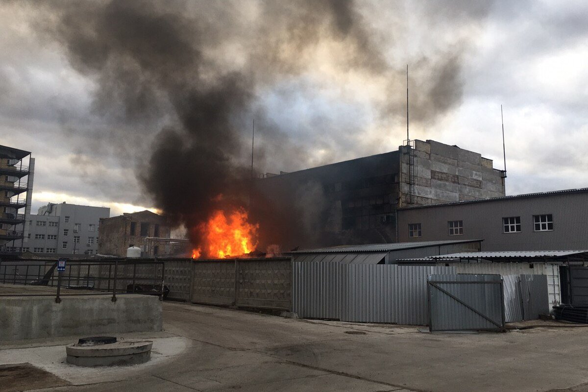 В пожаре никто не пострадал В пожаре никто не пострадал