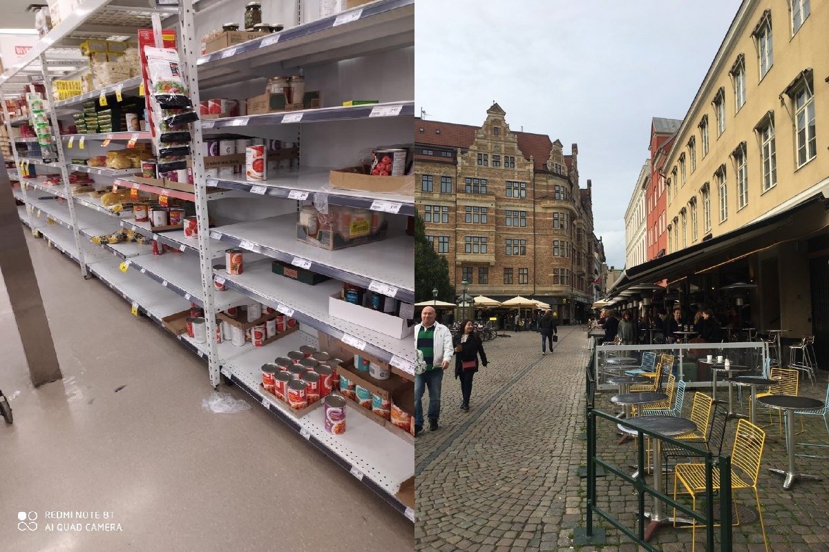 Швеция тоже спокойная в силу возможностей 