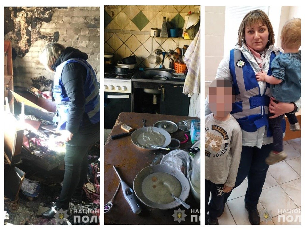 С детьми, благодаря пожарным и полиции, все в порядке 