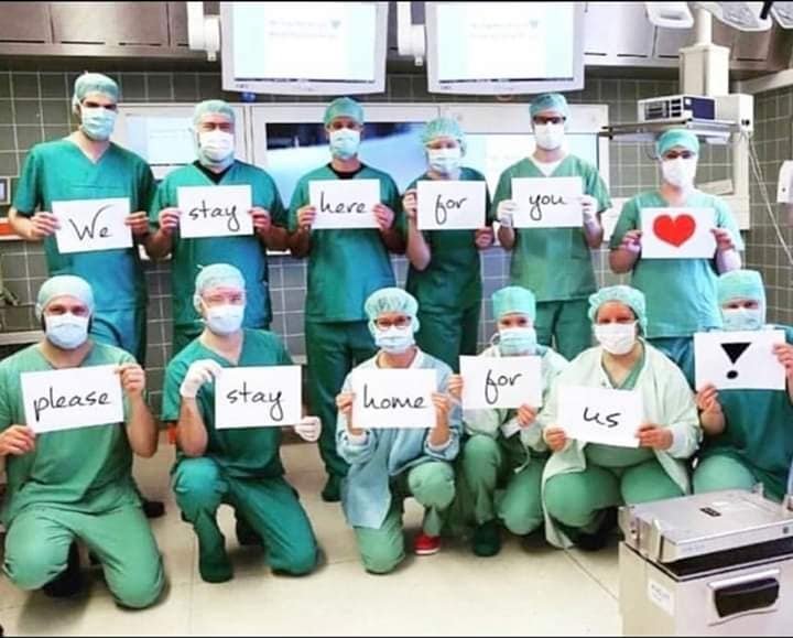 Оставайтесь дома ради нас: украинские врачи запустили флешмоб во время эпидемии коронавируса 2