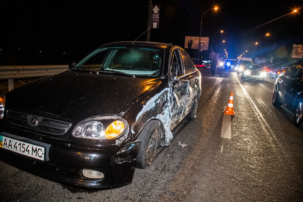 Все началось с того, что Audi зацепила Lanos, а после влетела в Chery