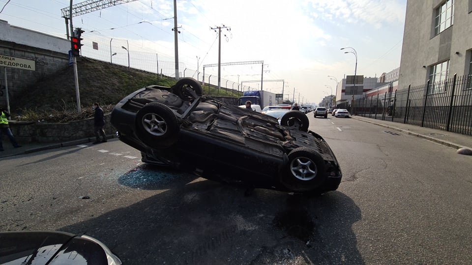 На перекрестке улиц Федорова и Гринченко На перекрестке улиц Федорова и Гринченко