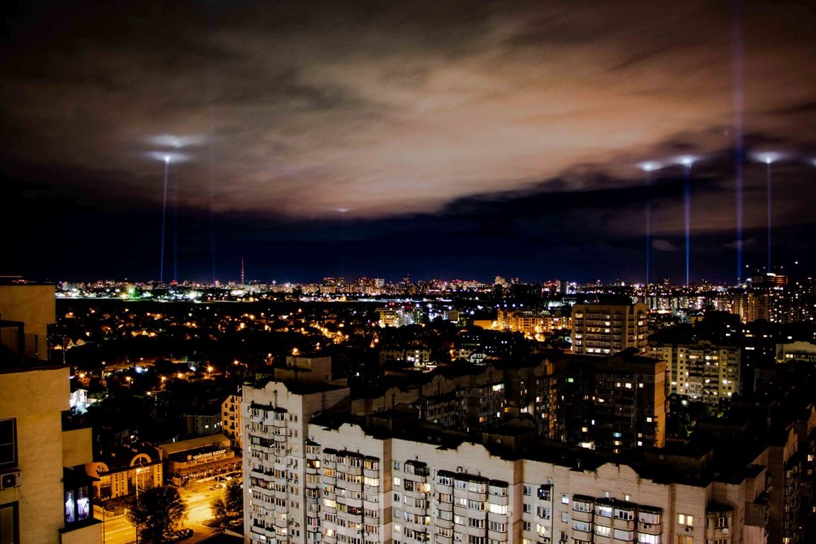 Фото сделали с 22 этажа на Теремках 2 Фото сделали с 22 этажа на Теремках 2