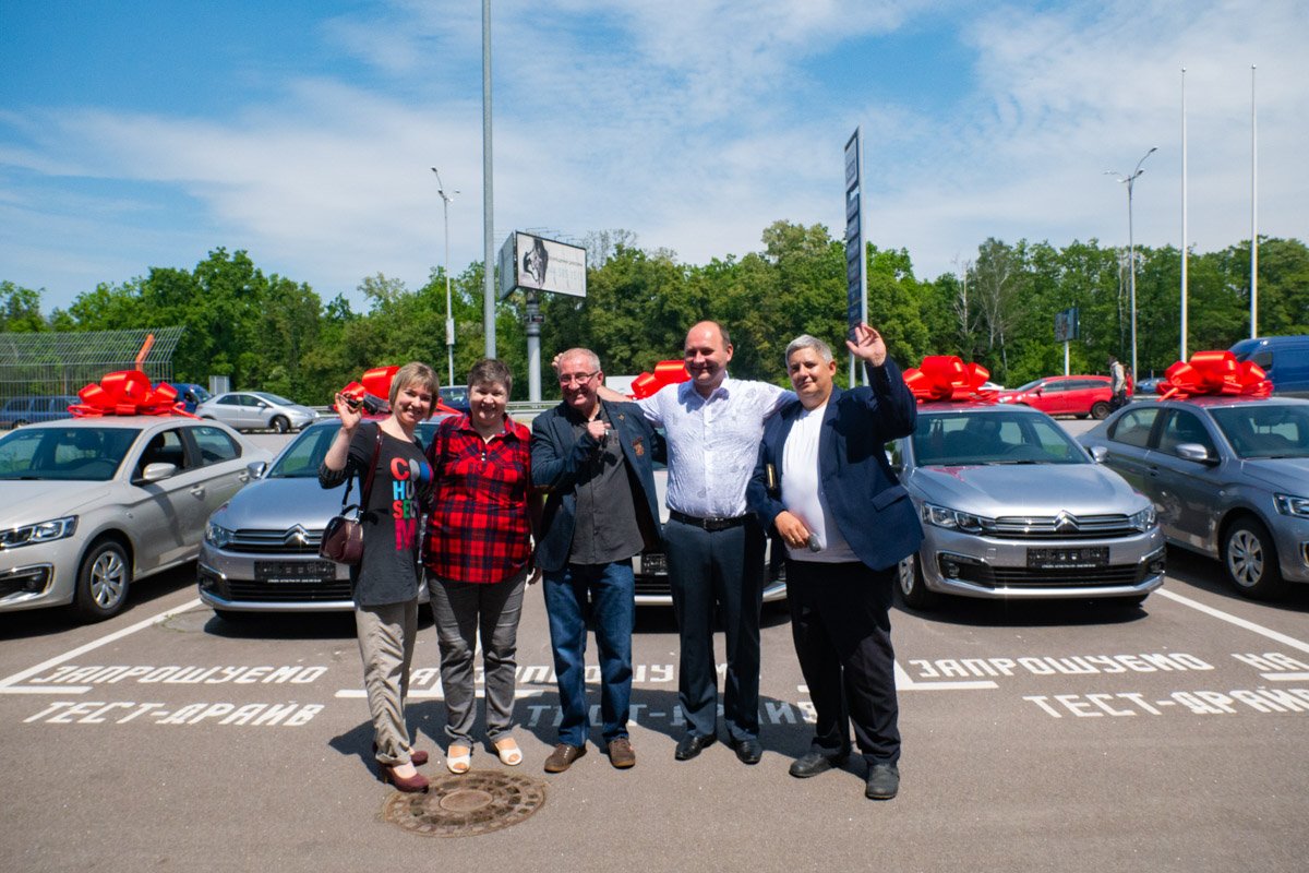 Первая пятерка победителей