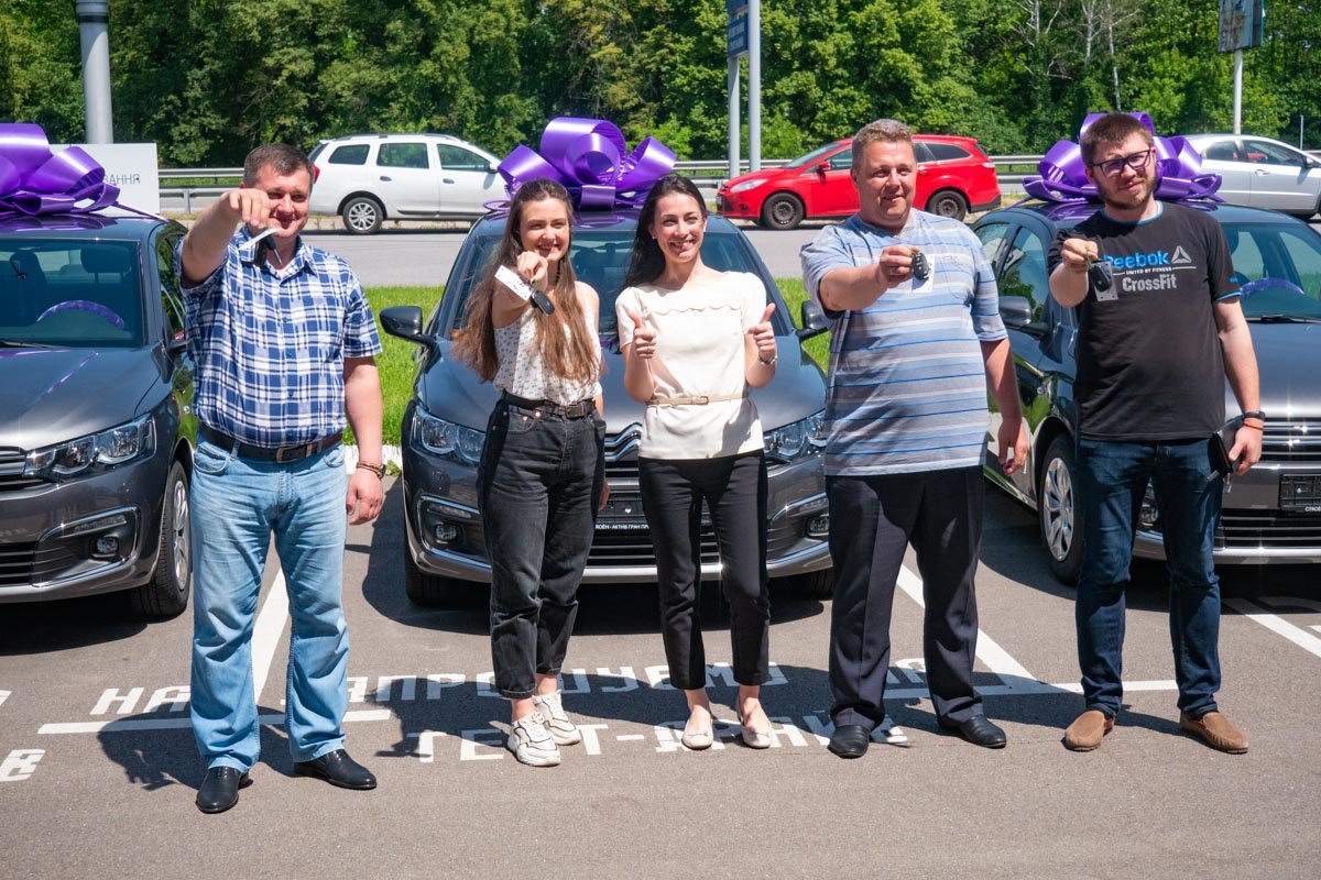 Третья пятерка победителей