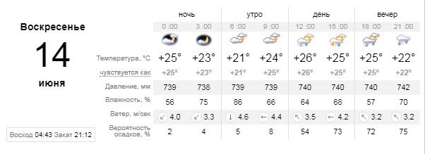 Погода на 13 июня: в Киеве снова дожди 1