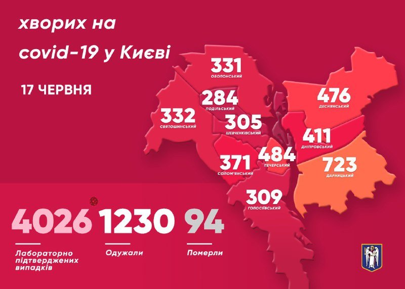 В Киеве число заболевших коронавирусом уже превышает 4 000 человек 1