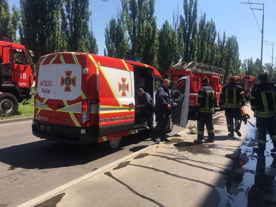 В огне никто не пострадал