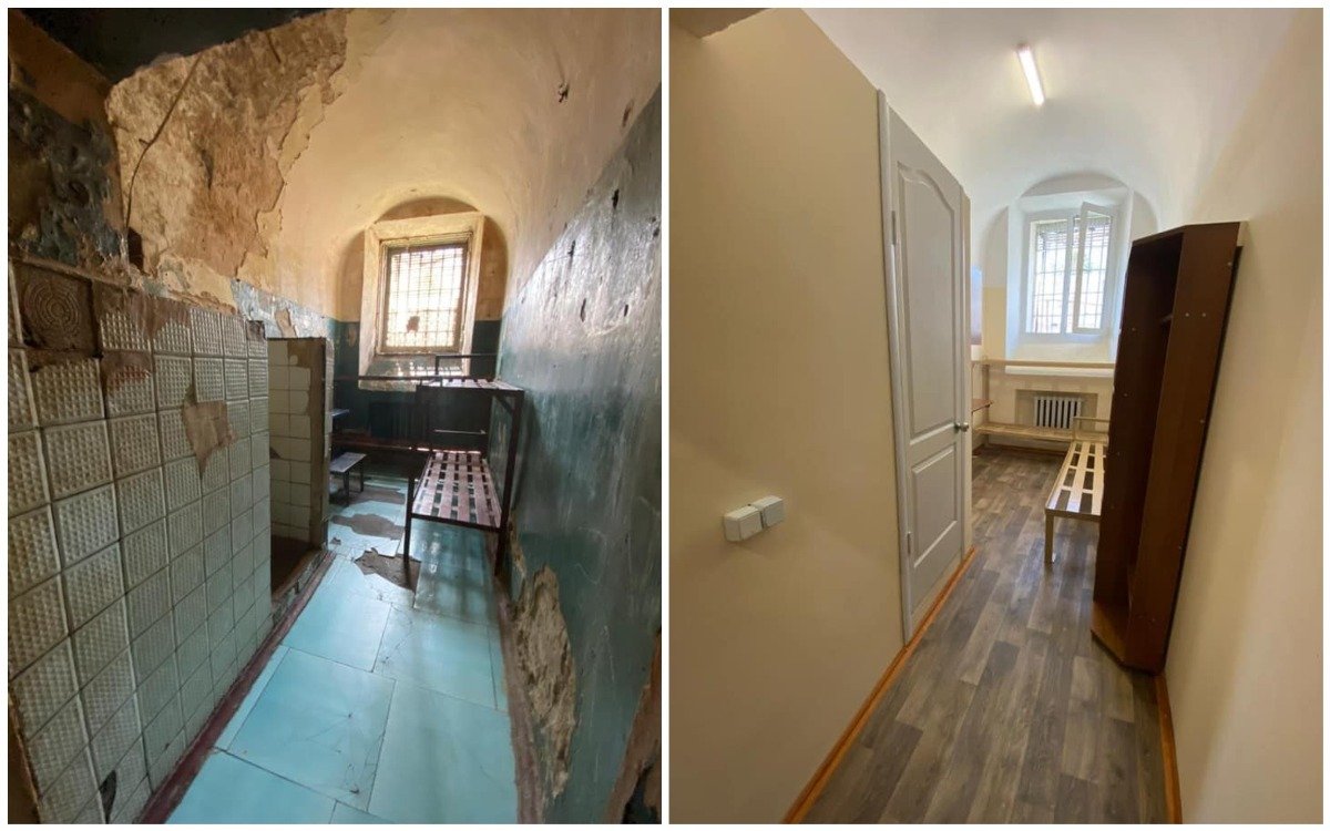 Было-стало: как выглядят бесплатные камеры СИЗО в Киеве после ремонта 2