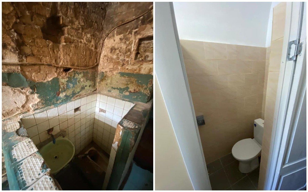 Было-стало: как выглядят бесплатные камеры СИЗО в Киеве после ремонта 3