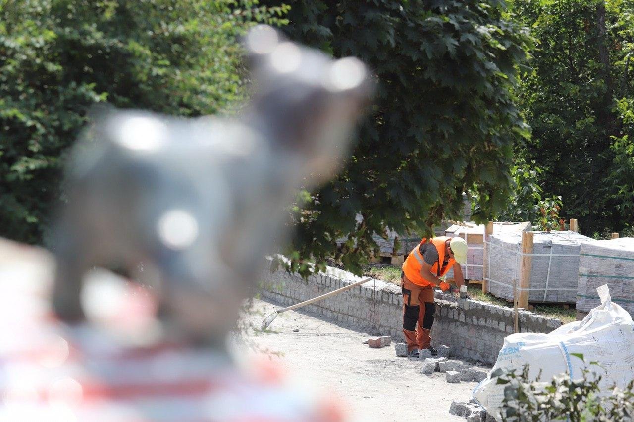 В Киеве реконструируют Пейзажную аллею: что заменят и когда завершат 5