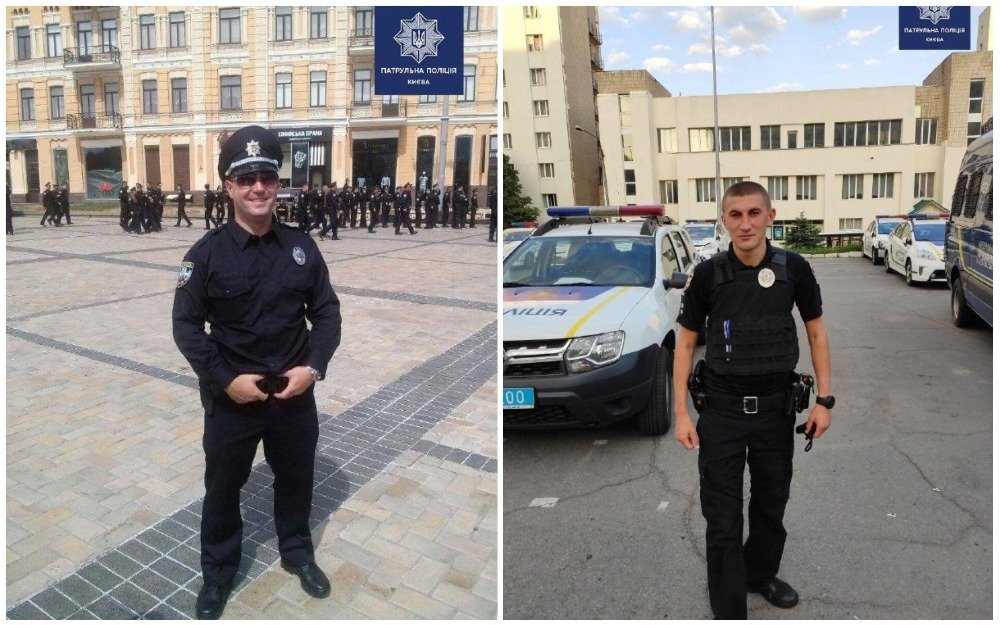 Патрульные, которые спасли девушку