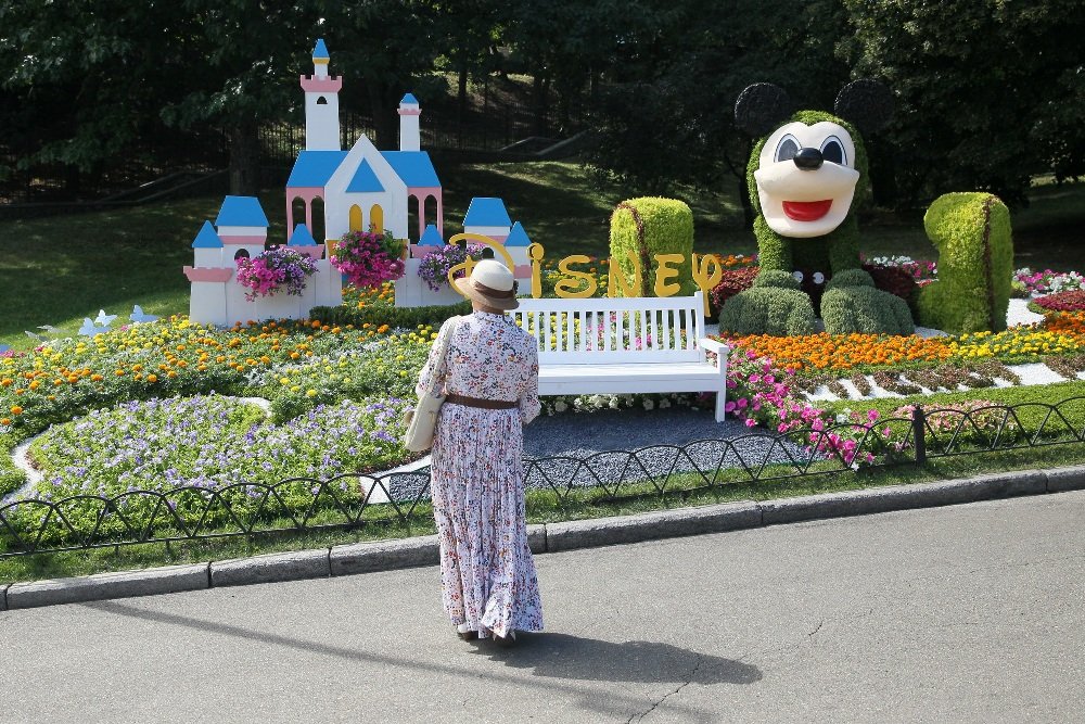 На Певческом поле в Киеве открыли выставку цветов «Мульт-ленд»: с какими сказочными героями можно сделать фото 2
