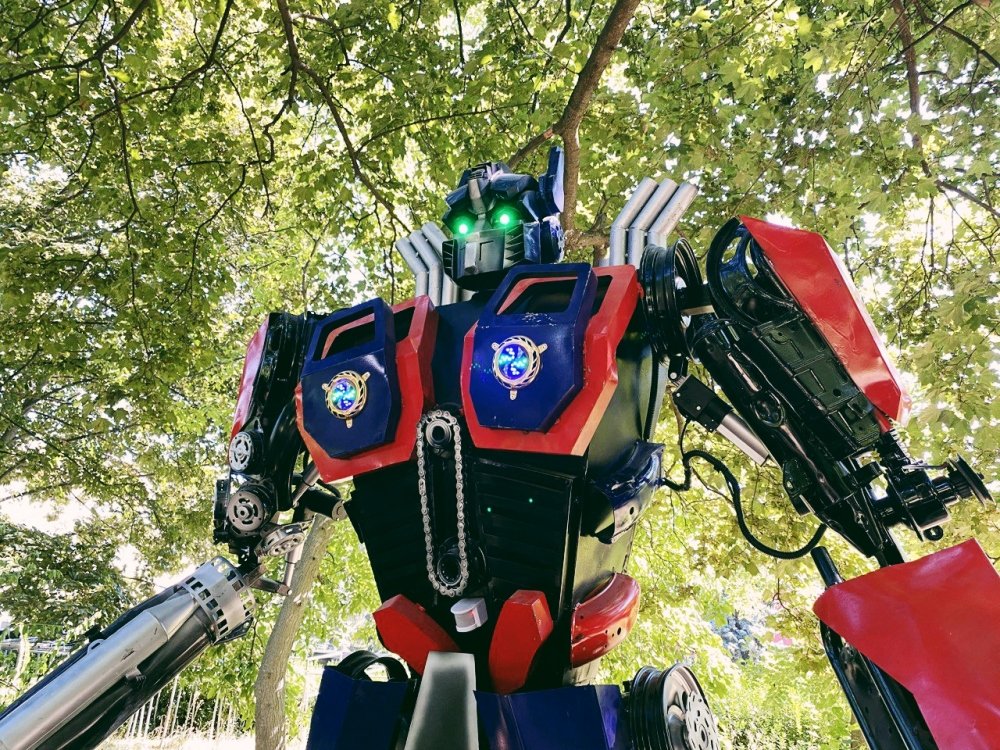 В Киеве на ВДНГ начал работать большой роботопарк 6