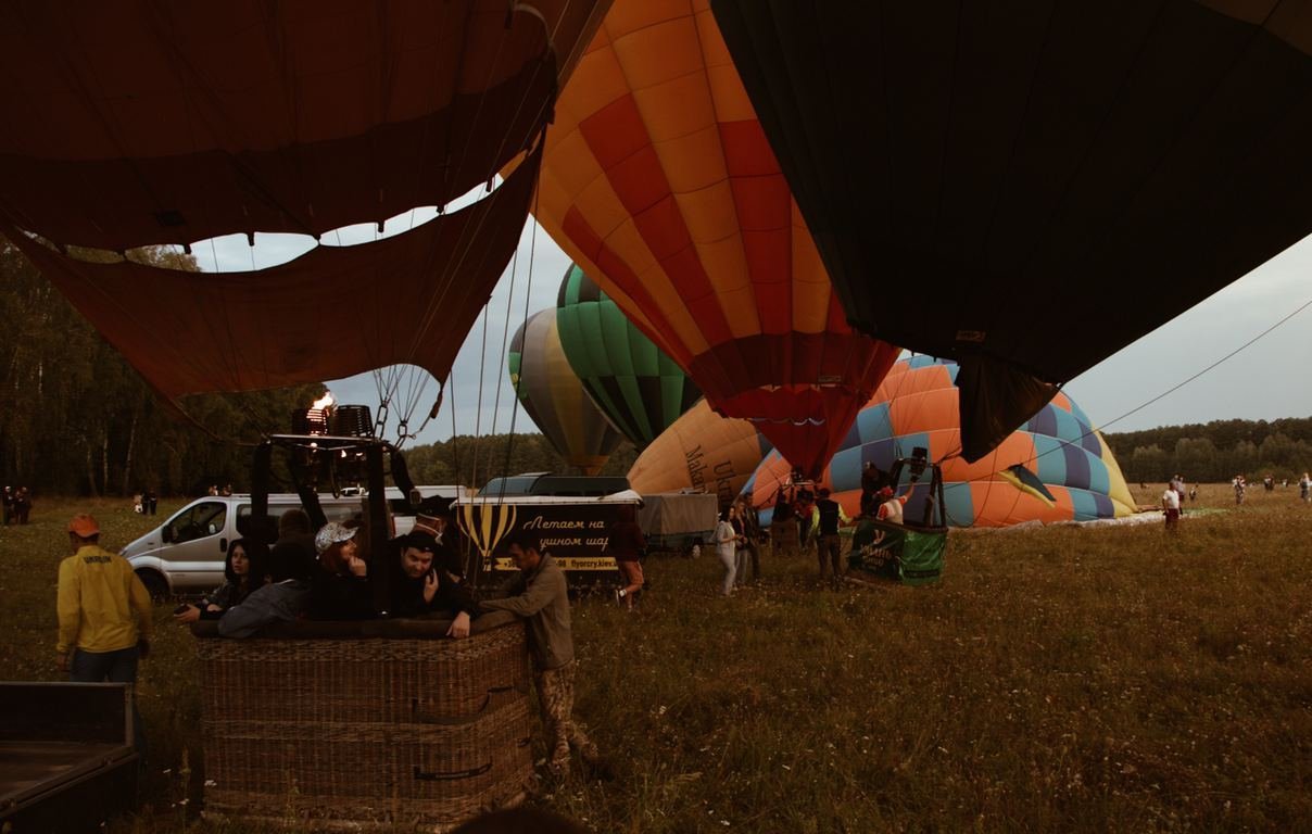 За минуту до вылета