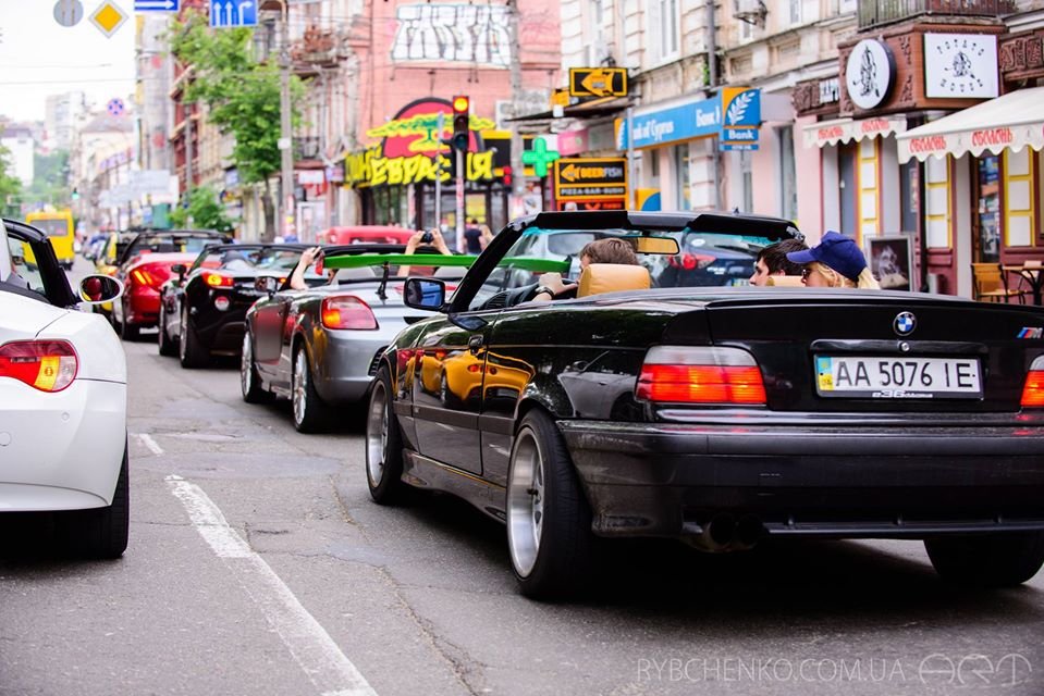 В Киеве впервые пройдет Kyiv Сabrio Session – парад и дискотека кабриолетов под открытым небом 1