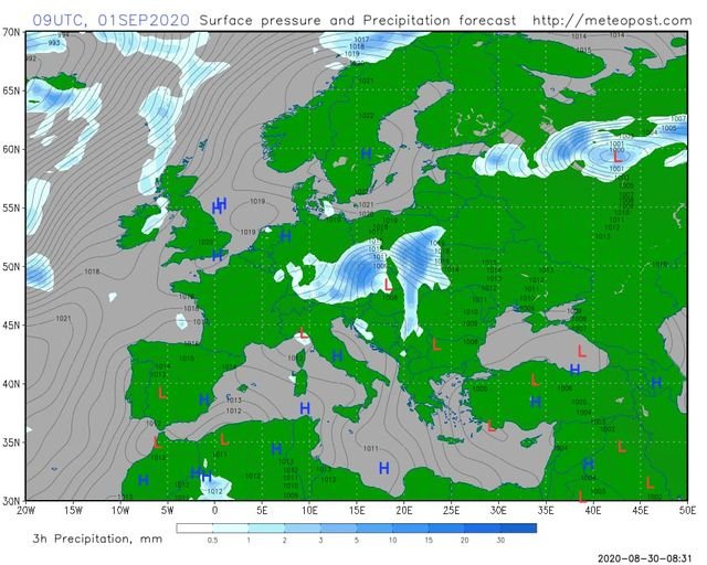 С какой погодой Киев и Украина встретят осень 1
