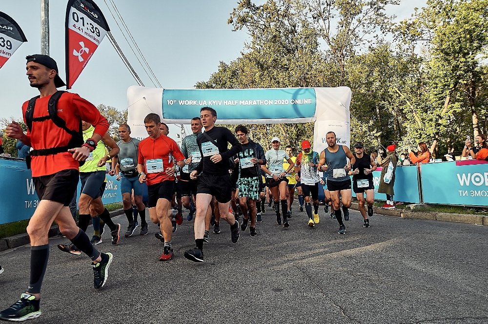 6000 бегунов, 38 стран, формат онлайн: как прошел юбилейный Киевский полумарафон в условиях карантина 12