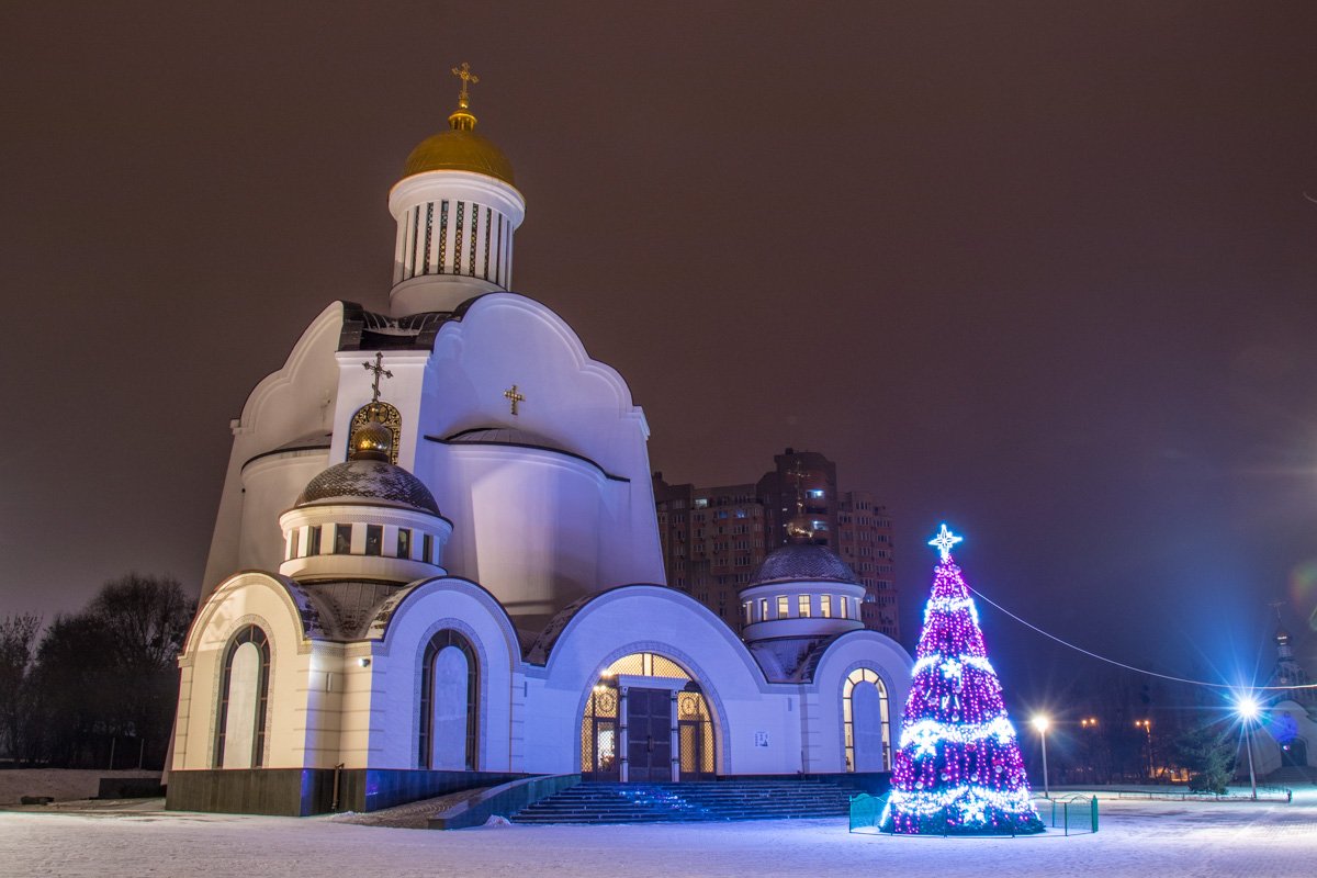 Теремки еще не распрощались с новогодней атмосферой