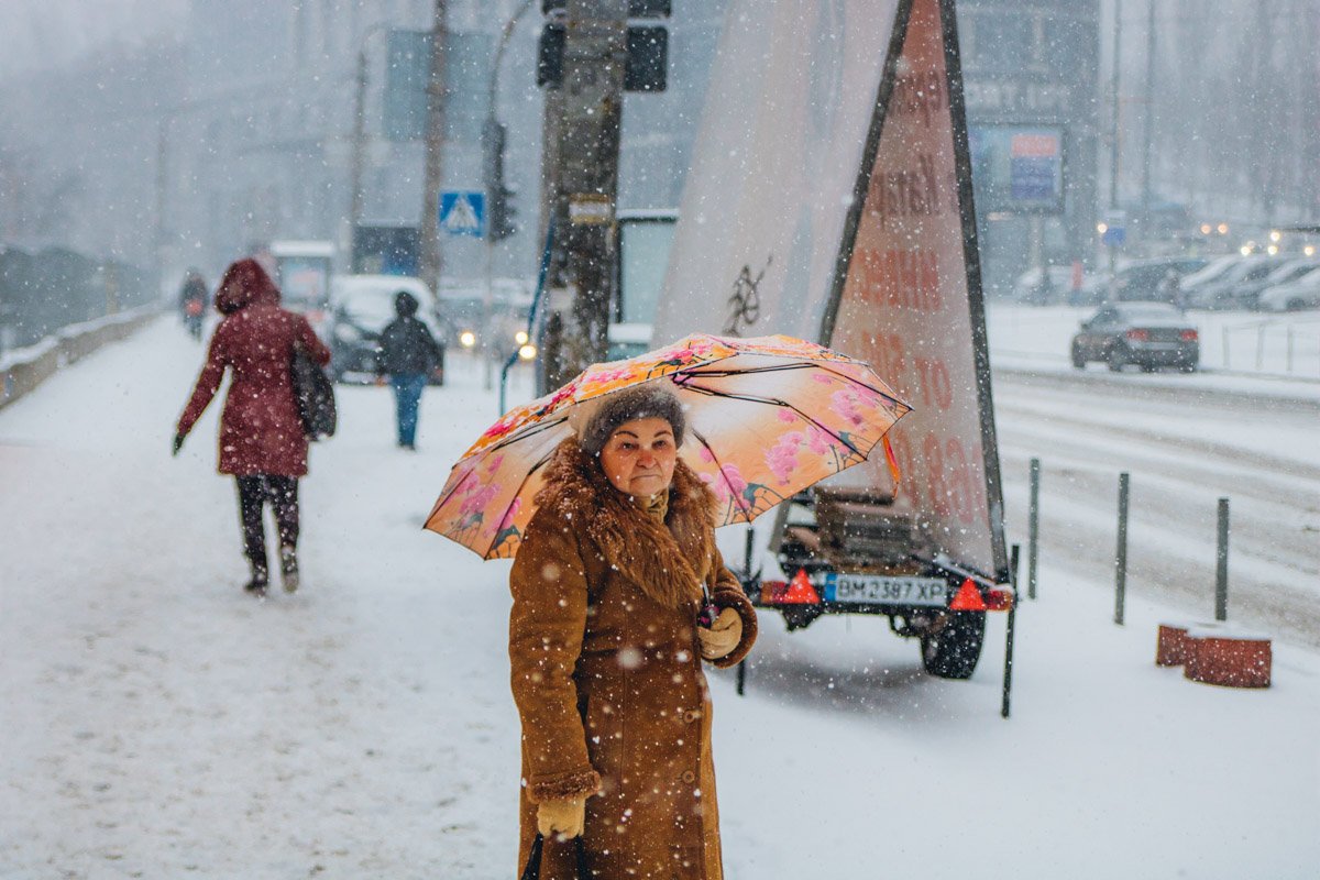 Снежная погода радует не всех