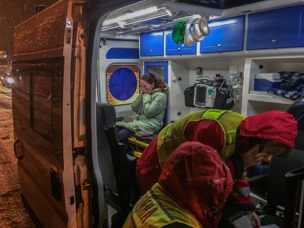 Владелица Chevrolet Aveo сильно испугалась