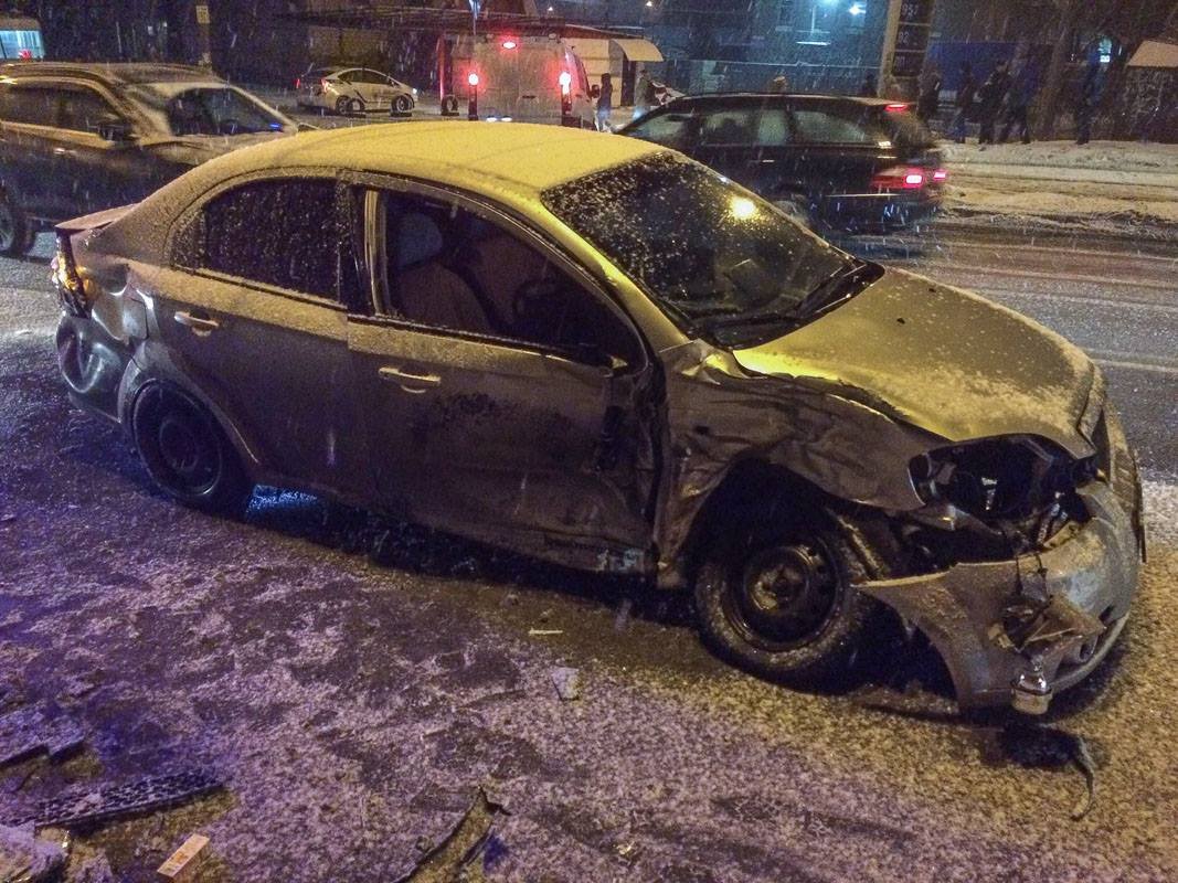 В аварии никто не пострадал