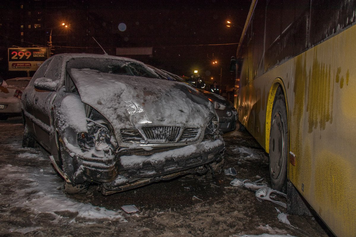 Повреждения Daewoo Lanos 