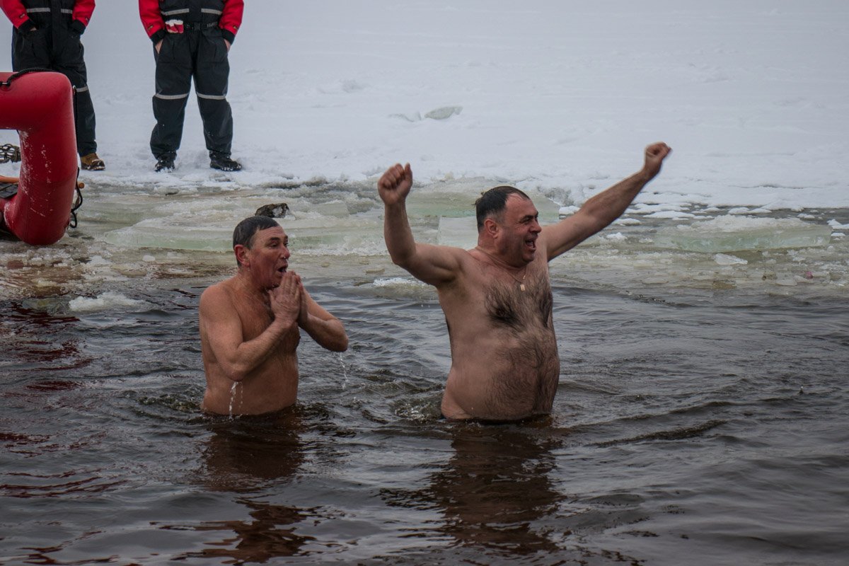 Радости от купания нет предела