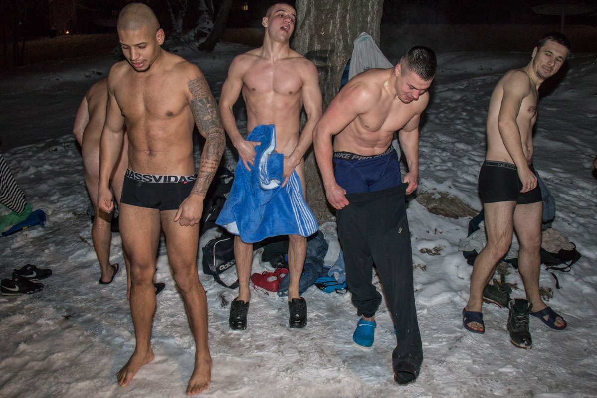 После водных процедур