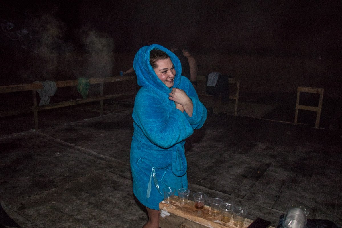 А в стаканчиках не только горячий чай