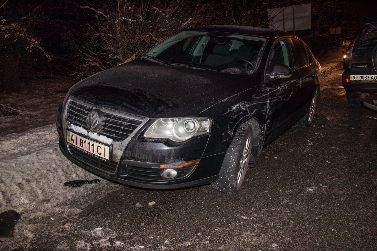 Volkswagen получил незначительные повреждения Volkswagen получил незначительные повреждения