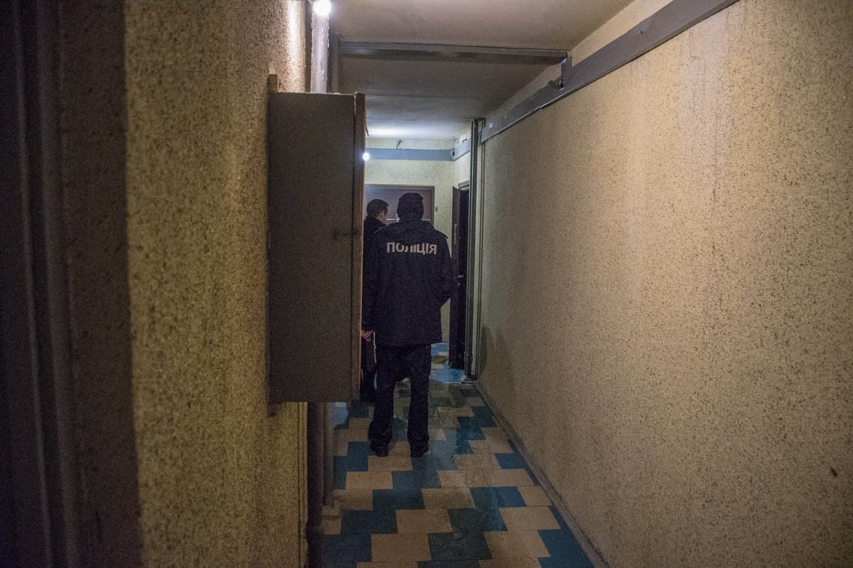 Горела квартира на десятом этаже