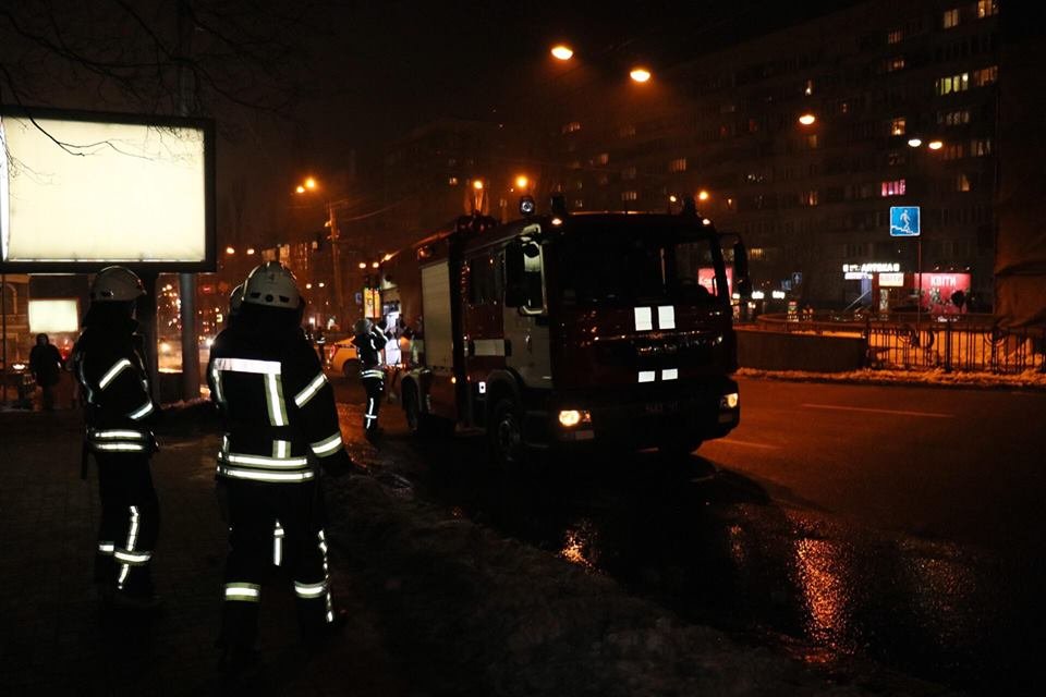 Пожарные оперативно потушили возгорание