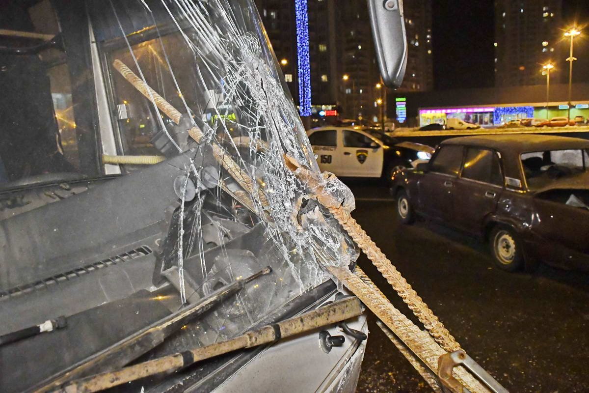 Водителя автобуса спасло чудо Водителя автобуса спасло чудо