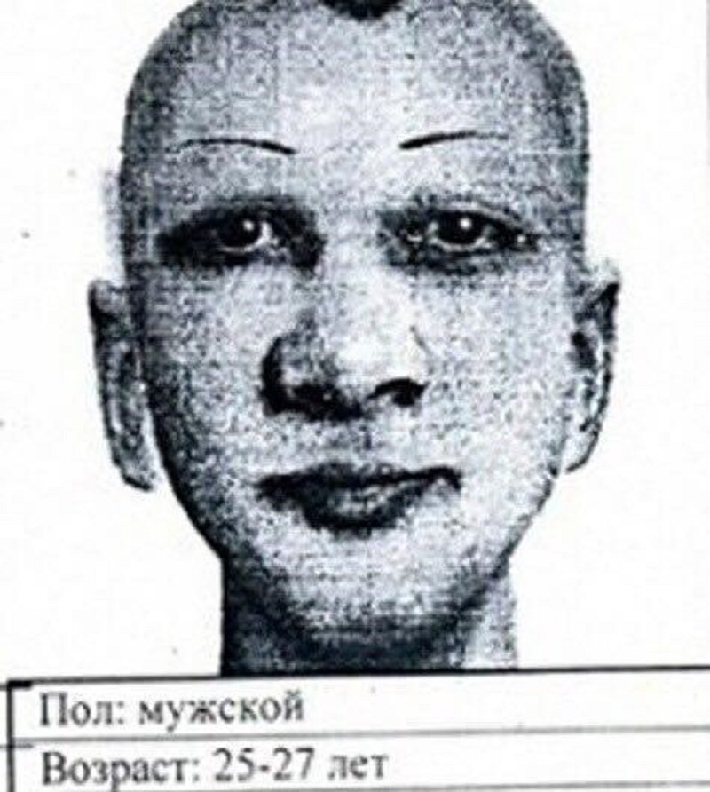 Фоторобот предполагаемого нападающего 