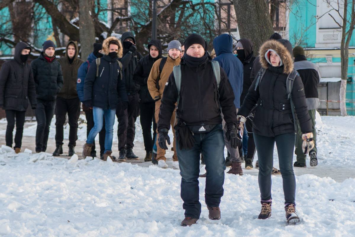 Националистов, в основном, представляла молодежь Националистов, в основном, представляла молодежь