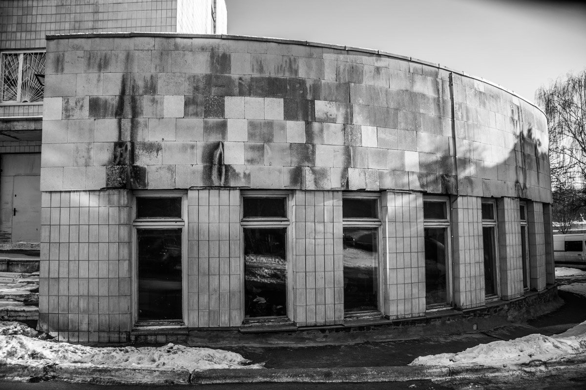 На территории больницы все 30 корпусов абсолютно разные