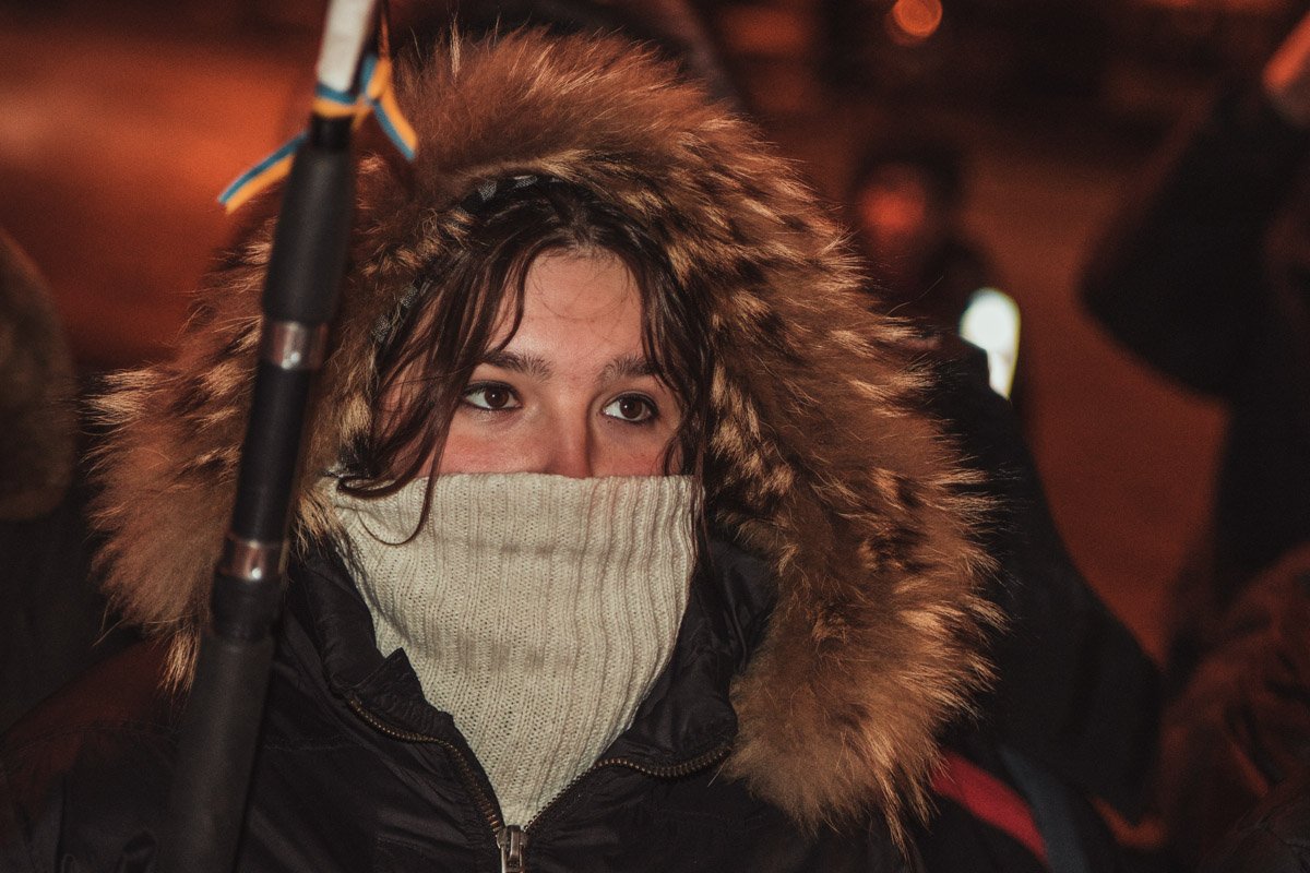 Поддержать активистов митинга приехали знакомые Михаила Жизневского из Беларуси