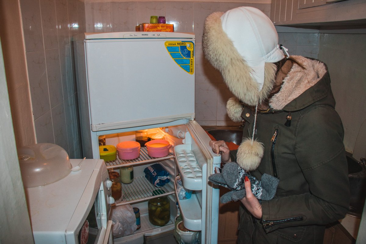 В холодильнике есть суп для бездомных