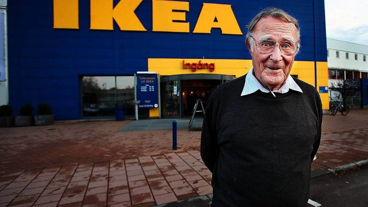 Ингвар Кампрад умер 27 января в своем доме в Смоланде