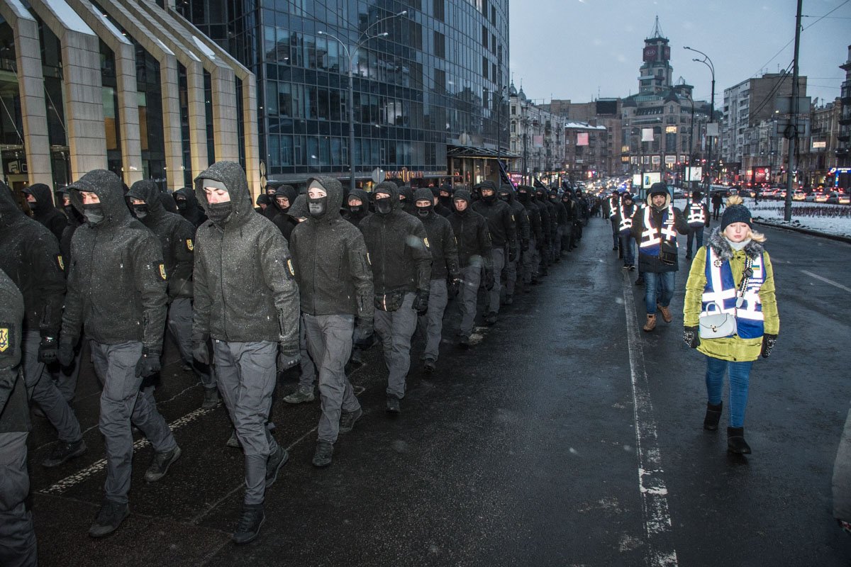В рядах дружинников были представители всех возрастов
