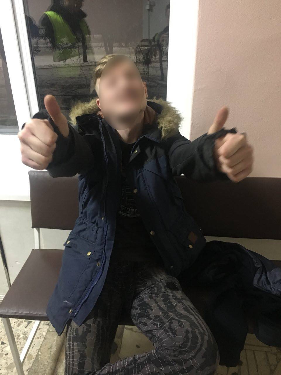 Угонщик вел себя неадекватно