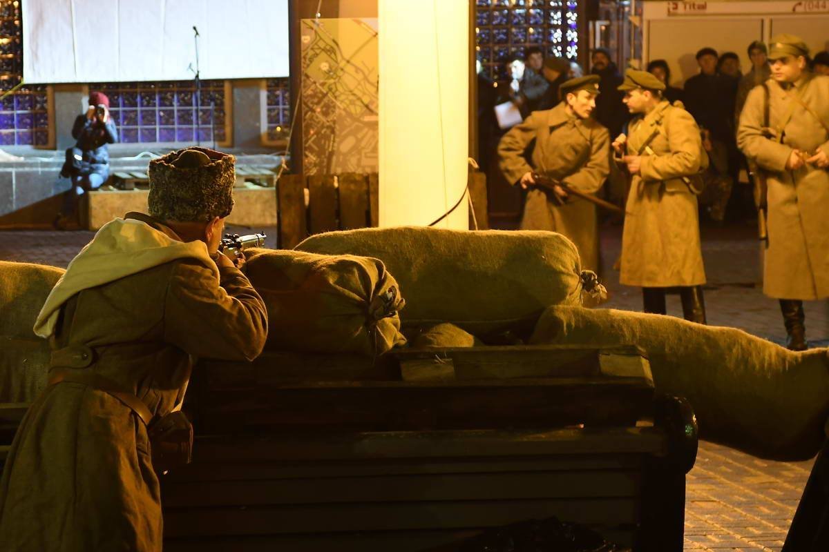 Бой начался