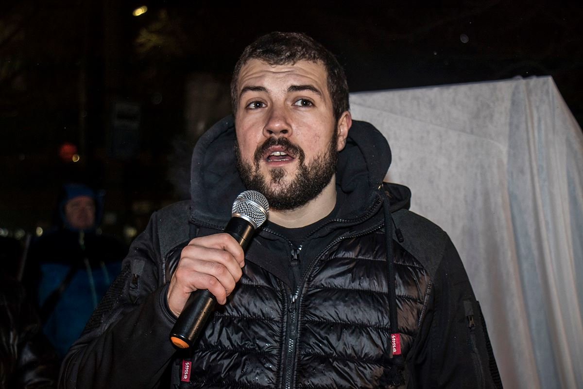 Руководитель штаба партии «Национальный корпус» Родион Кудряшов