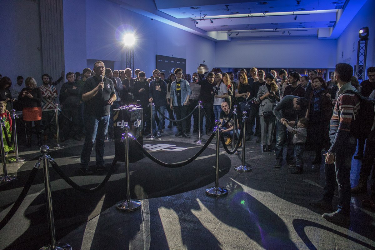 В Киеве презентовали новый ультрапортативный дрон Mavic Air