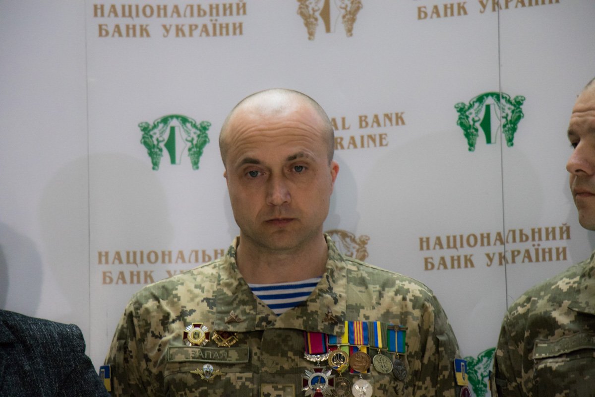 Защитник Донецкого аэропорта Александр Берещук