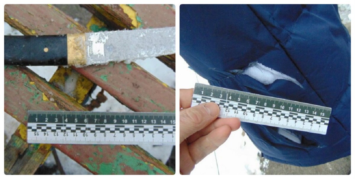 41-летний киевлянин ударил ножом прохожего