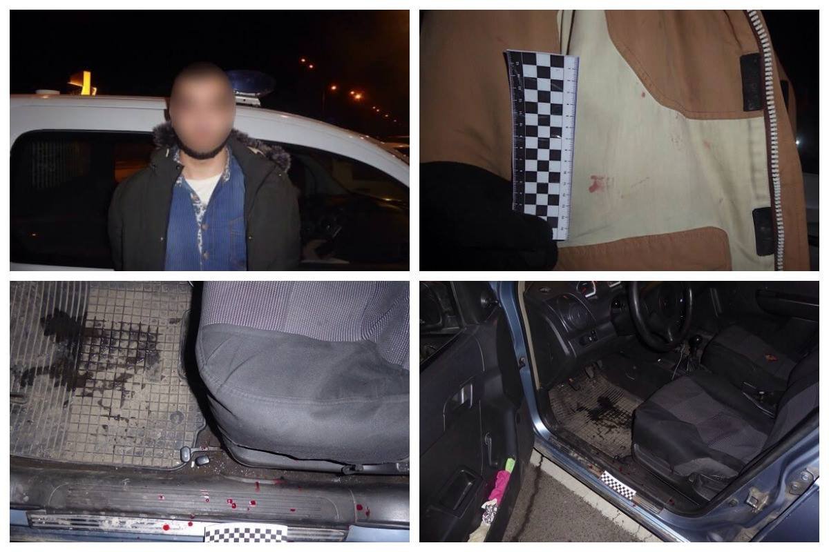 На Столичном шоссе двое парней напали на таксиста