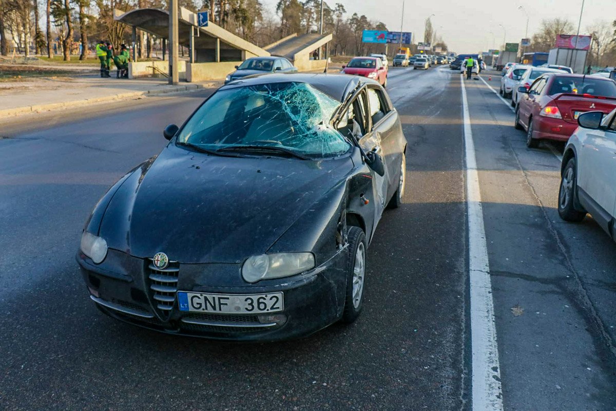 Alfa Romeo - еще один "литовец" в аварии