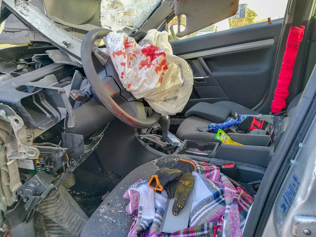 В аварии пострадали три человека. К счастью, обошлось без летального исхода